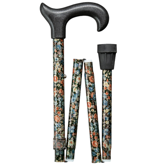 Faltbarer Gehstock aus Aluminium