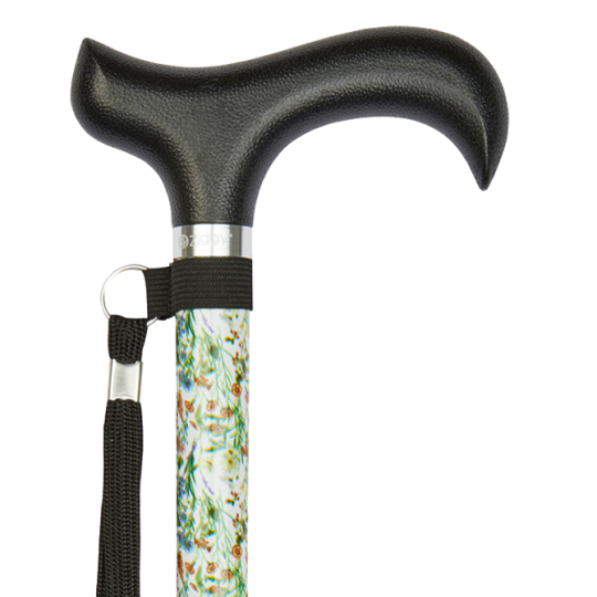 Verstellbarer Gehstock Wild Flowers