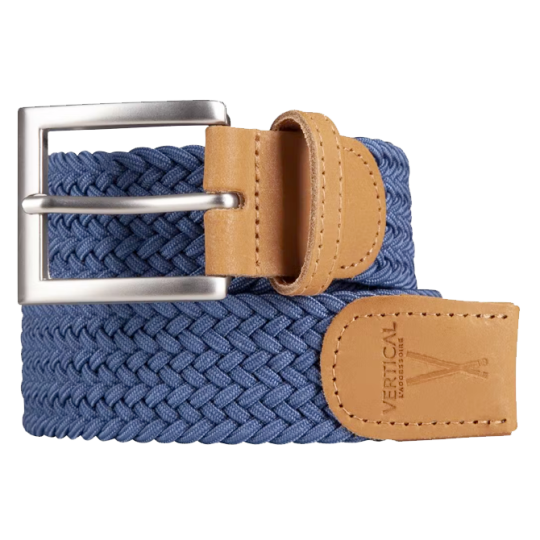 Geflochtener Gürtel Blau