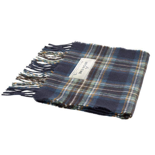 TARTAN Schal Béton Ciré – Britische Eleganz aus 100 % Lammwolle