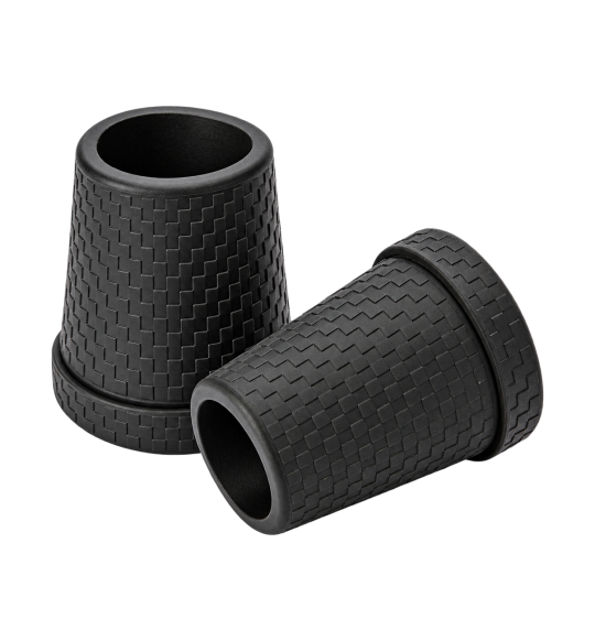 Gummipuffer für Gehstock, schwarz – 18 mm – Produktansicht