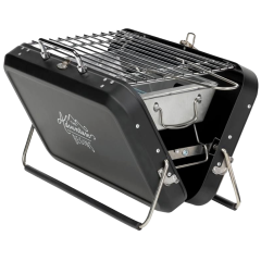 Mini Koffergrill aus Edelstahl