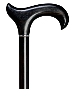 Luxus Gehstock aus Ebenholz – Premium Handarbeit
