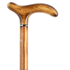 Fayet-Spazierstock aus kirschgetöntem Ahorn – Zeitlose Eleganz aus Frankreich

