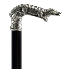 Canne luxe crocodile