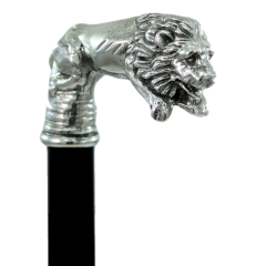 spazierstock-loewe-zinn-nussbaum
