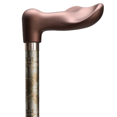 Verstellbarer Gehstock mit FISCHER-Griff