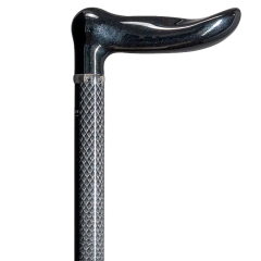 Verstellbarer Carbon-Gehstock mit ERGO-DYNAMIK-Griff 