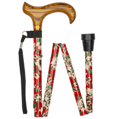 Eleganter Faltstock William Morris – Kunstvoll & funktional
