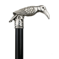 Canne de collection poignée toucan