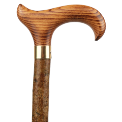 Canne en bois rustique