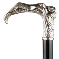 canne luxe poignée sirène