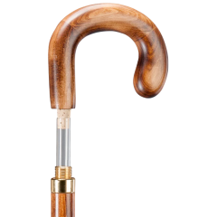 Spazierstock mit integriertem Flakon – Gastrock Handarbeit
