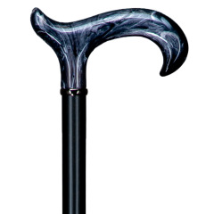 Spazierstock aus Buchenholz – Acetat Derbygriff & elegante Verarbeitung
