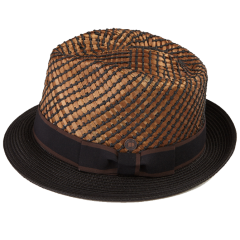 Eleganter Sommerhut aus Stroh für Herren