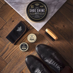 Schuhputzset Gentlemen's Hardware – Kompakt & stilvoll
