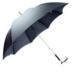 Parapluie métal argenté