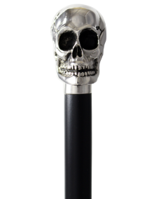 canne de tête de mort