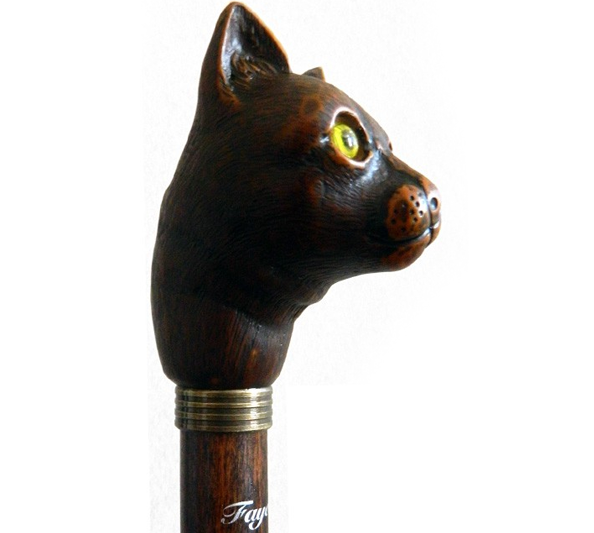 Spazierstock Fayet Katze