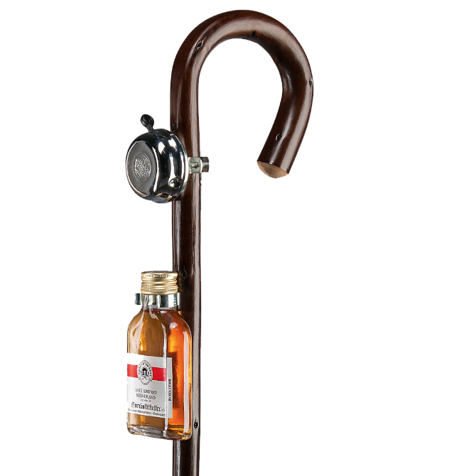 Der Naturbursche Mit Glocke Und Schnaps
